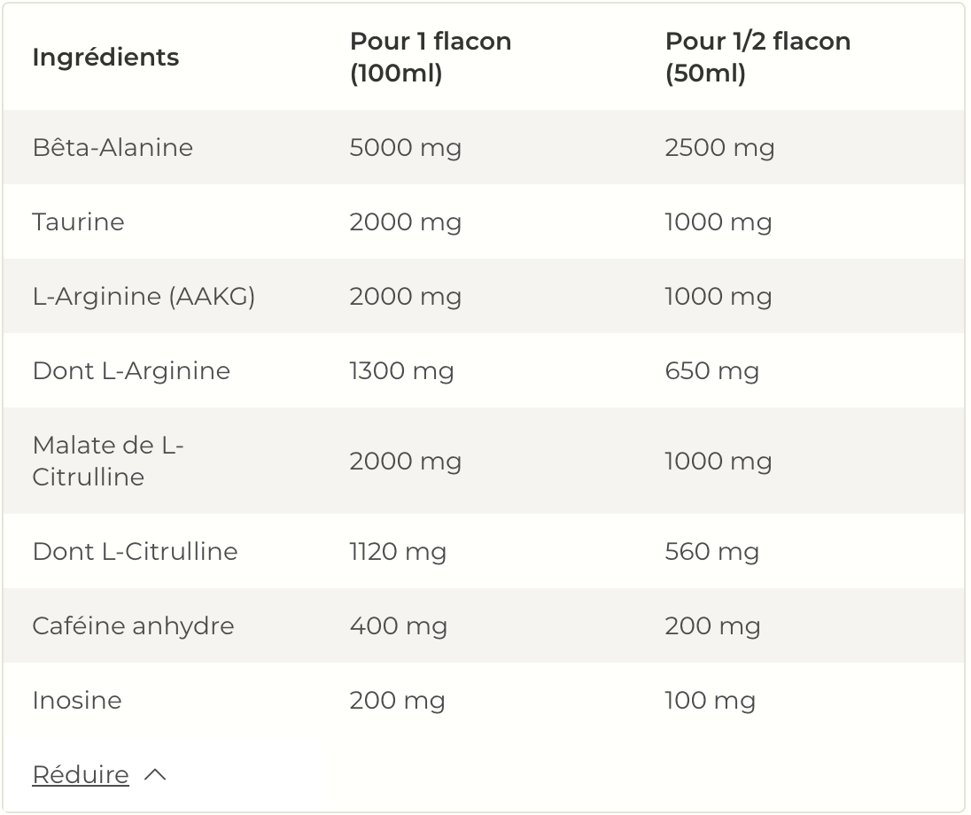 Mawashi Shot 100ml Yam Nutrition