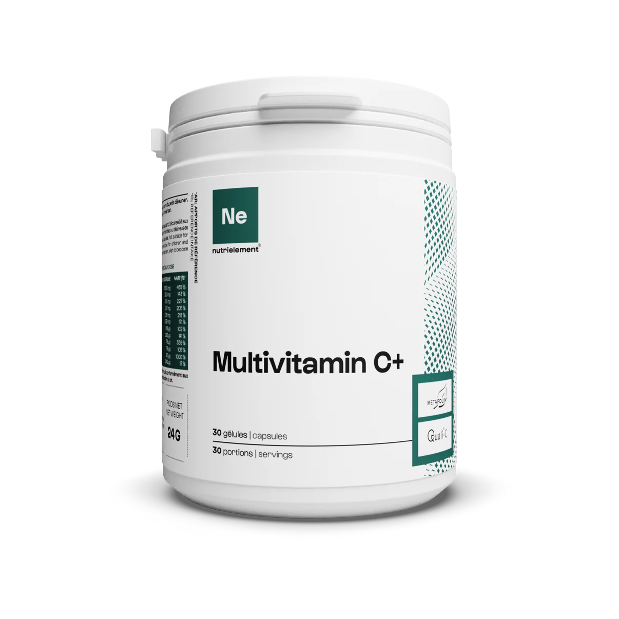 Multivitamines C+ en gélules 30caps Nutrimuscle