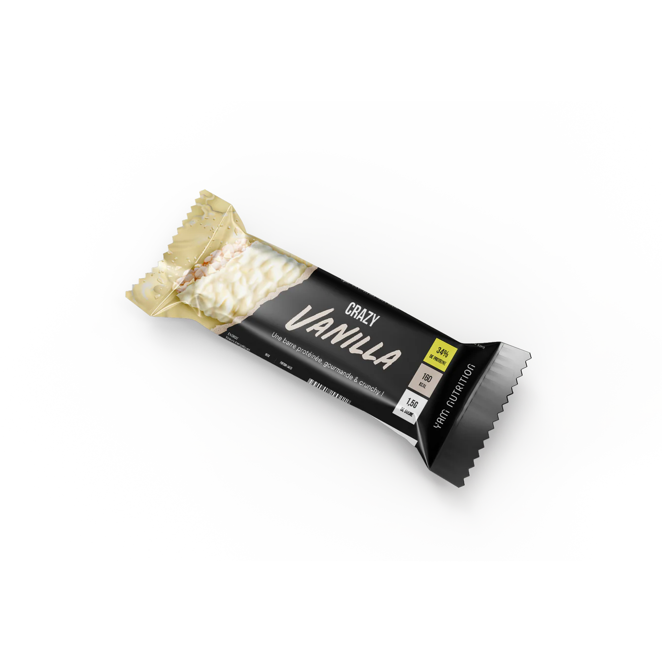 Barres Protéinées Crazy 44g Yam Nutrition