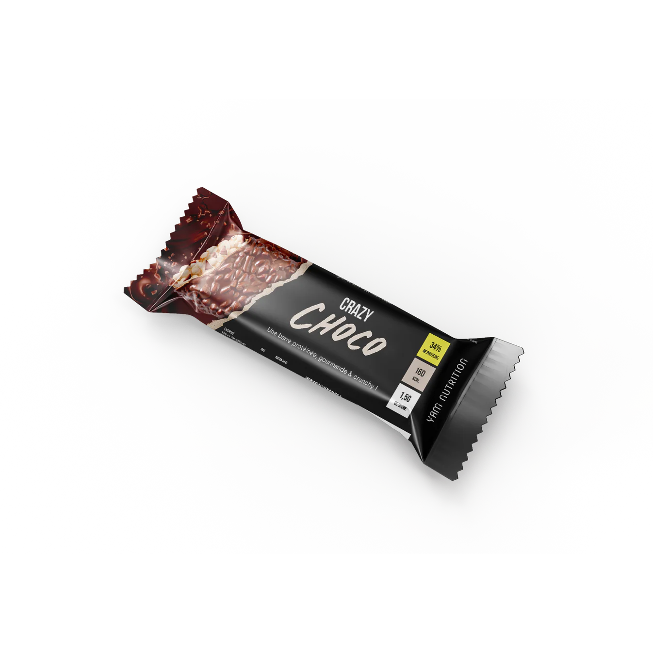 Barres Protéinées Crazy 44g Yam Nutrition
