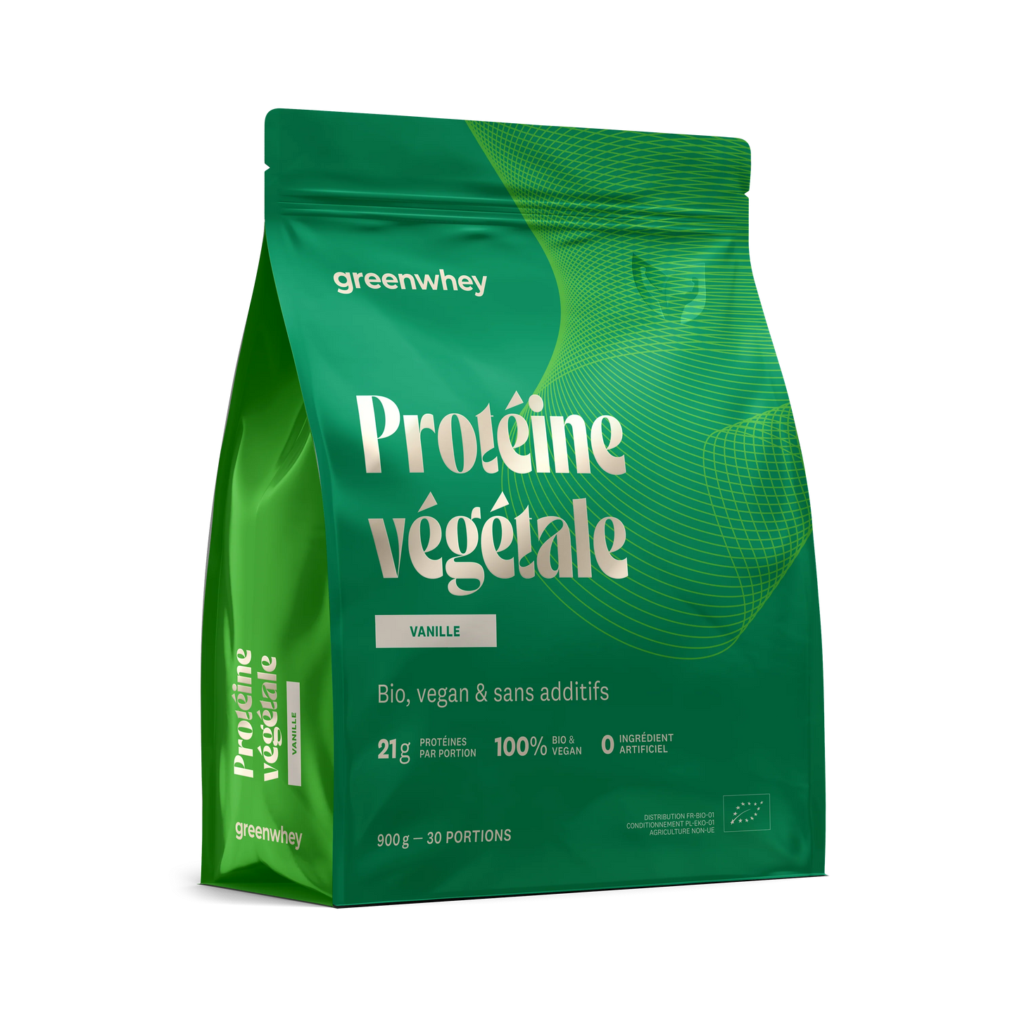 Proteine Végétale Biologique 900g GreenWhey