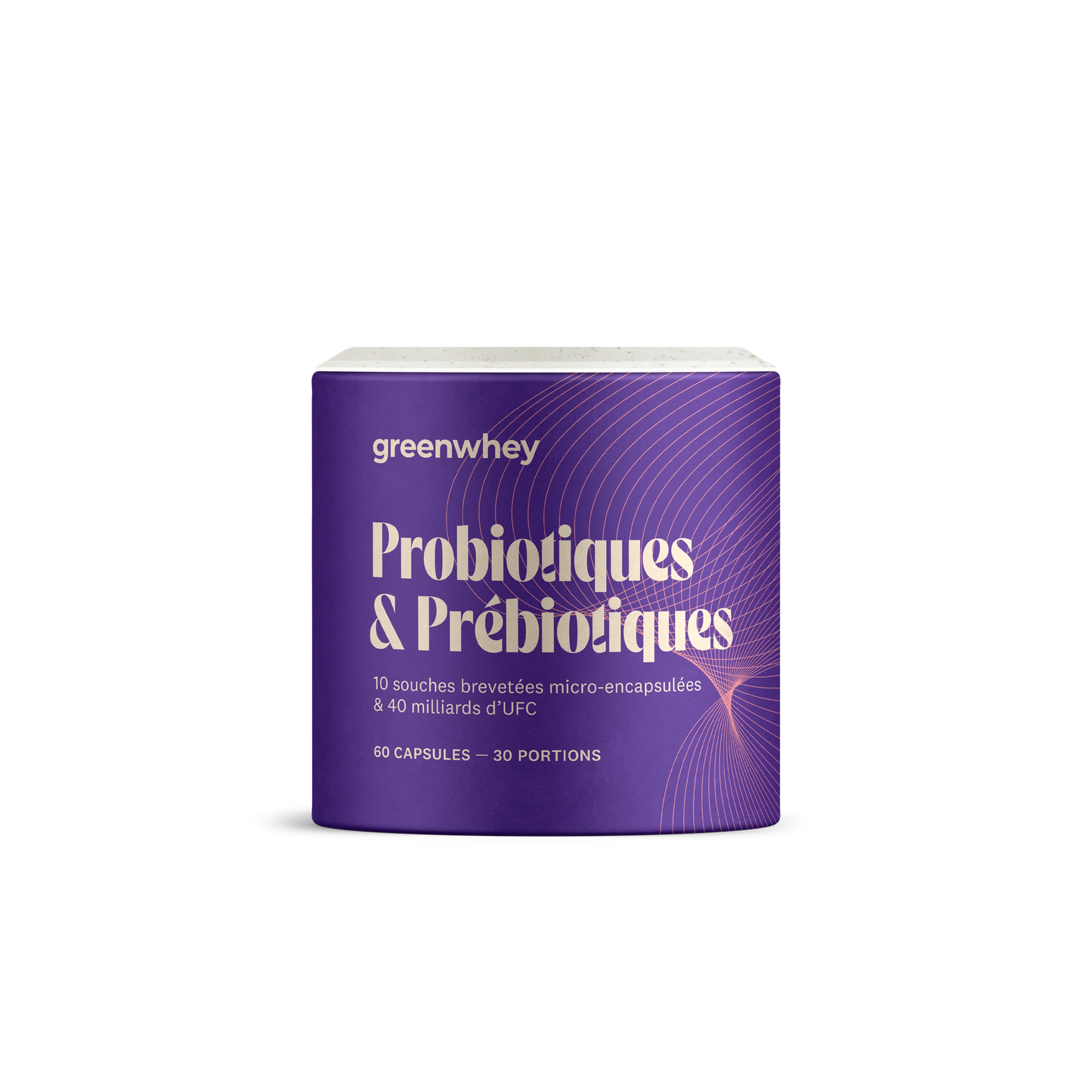 Probiotiques & Prébiotiques 60 caps GreenWhey
