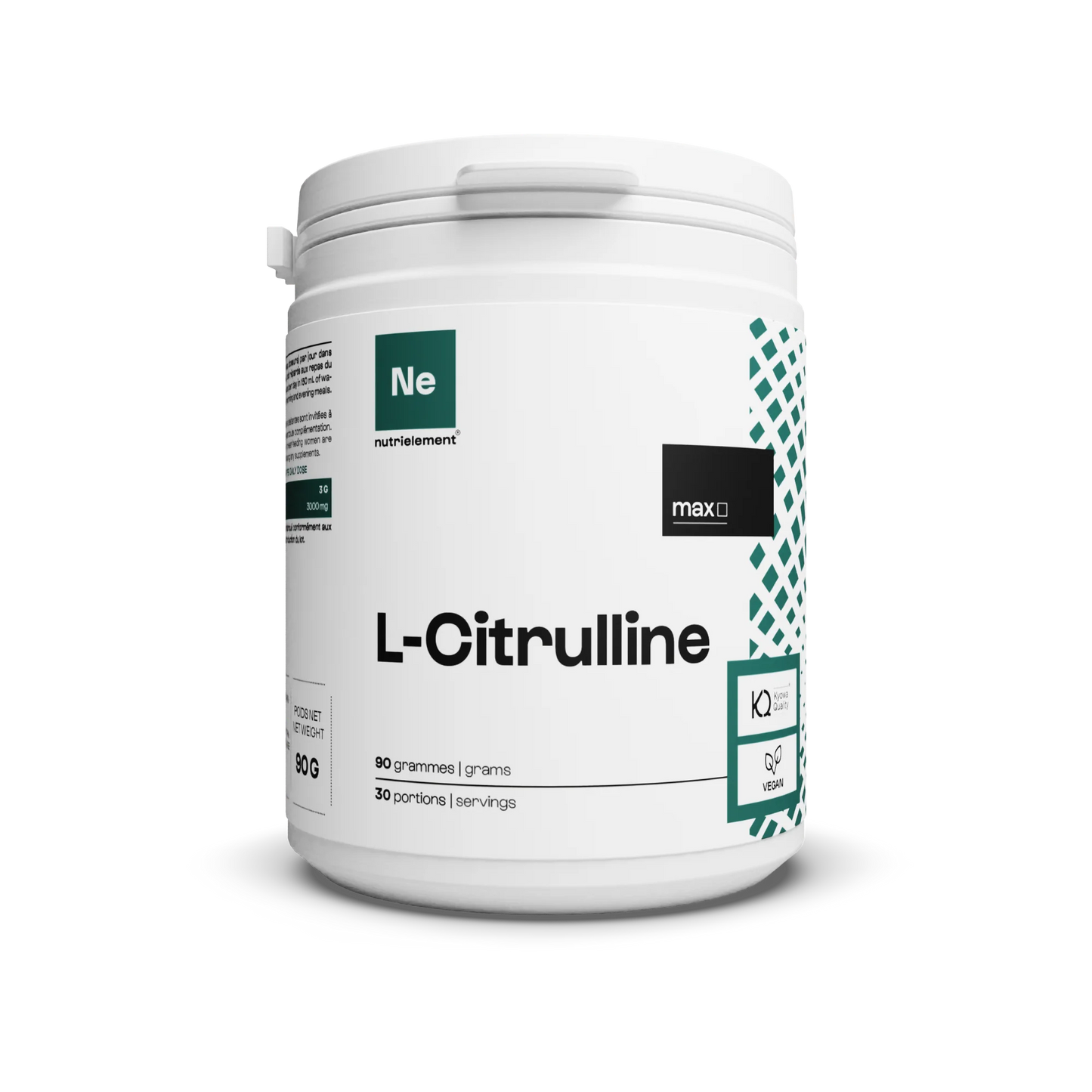 L-Citrulline base en poudre 90g Nutrimuscle