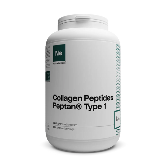 Peptides de collagène PEPTAN (Type 1) en poudre 1200g Nutrimuscle