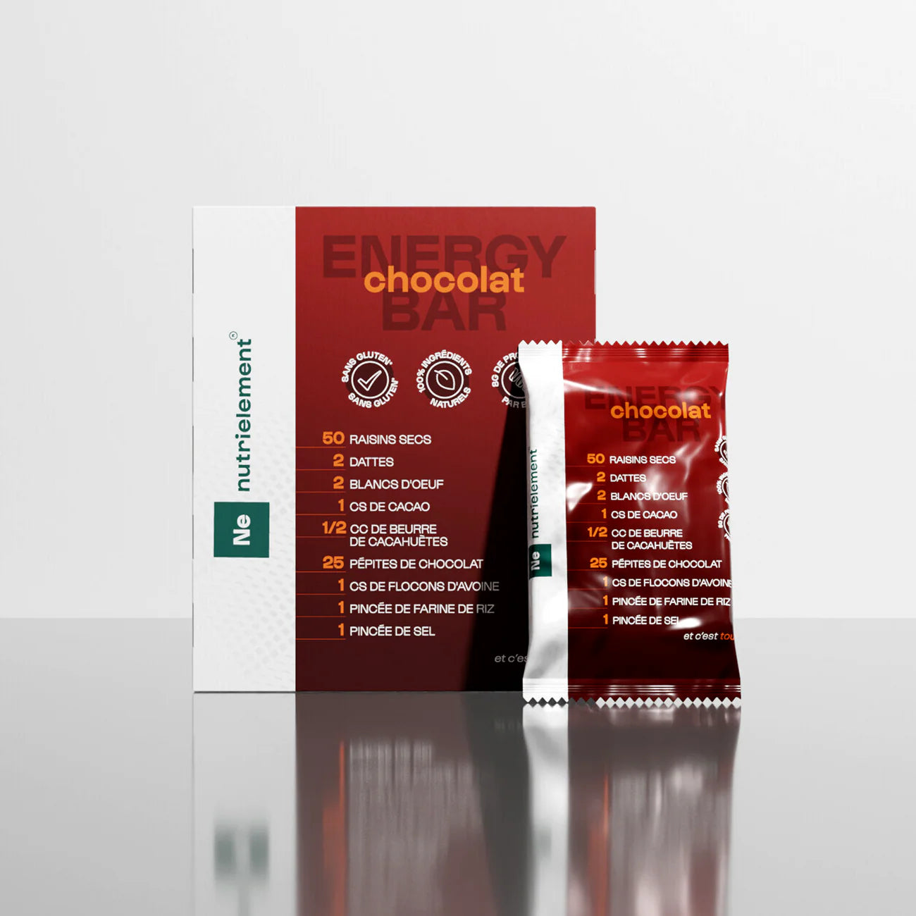 Barres Protéinées & Énergisantes 50g Nutrimuscle