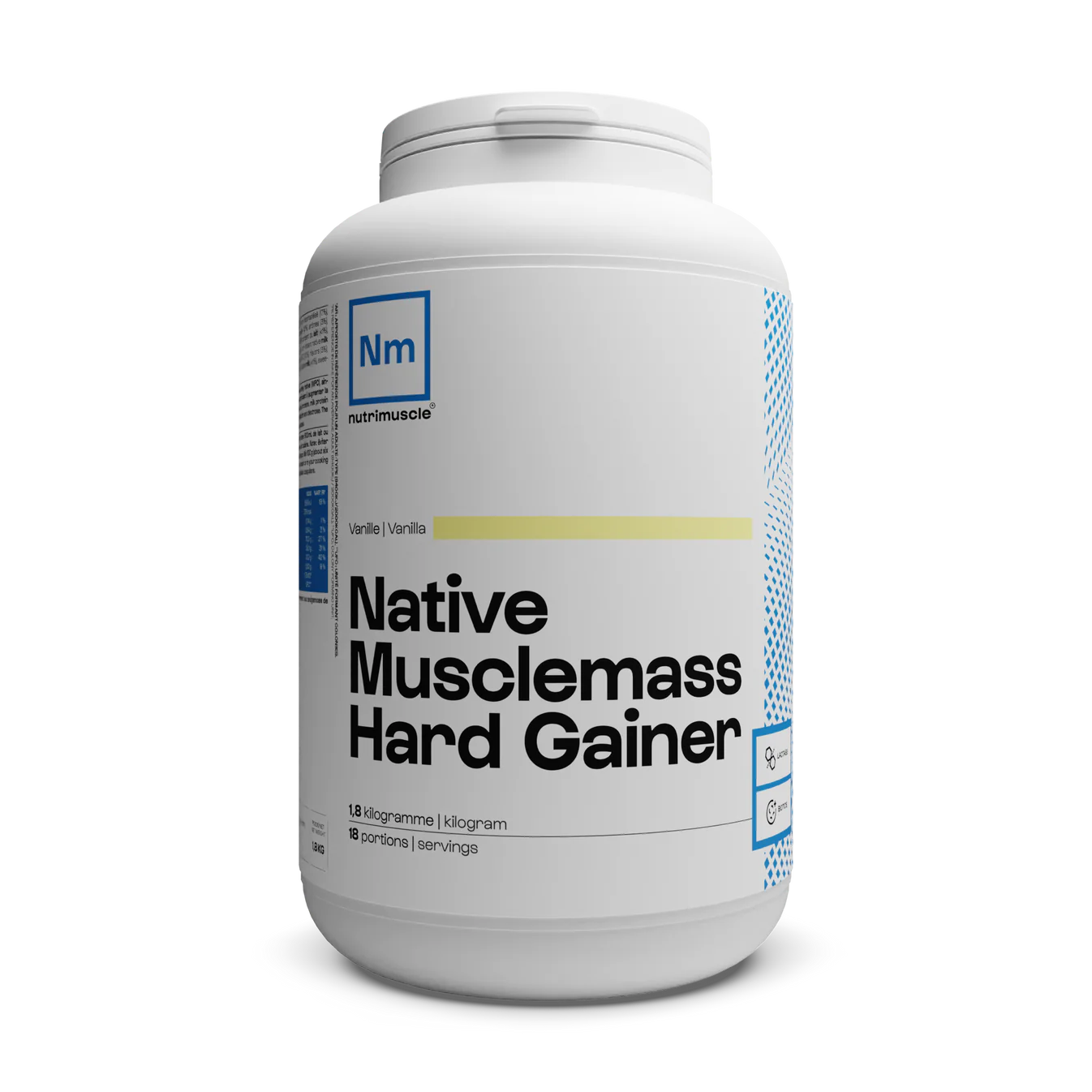 Native MuscleMass Hard Gainer 1800g Nutrimuscle