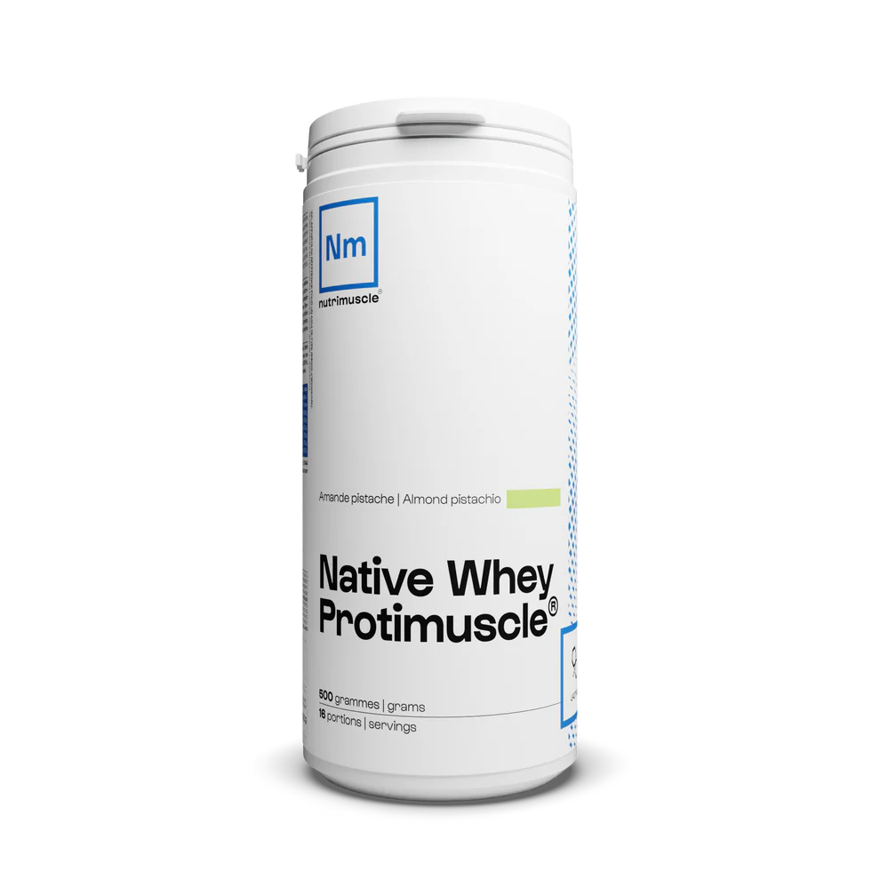 Native Whey Protimuscle 500g Nutrimuscle (50% de caséine 50% de whey)