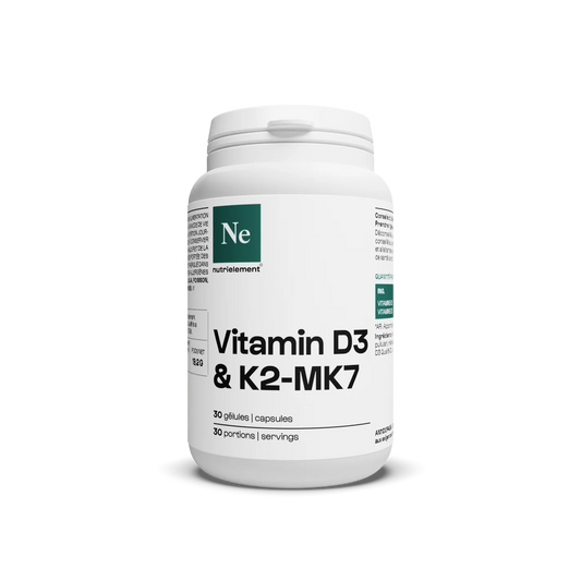 Vitamine D3 + K2MK7 30 capsules