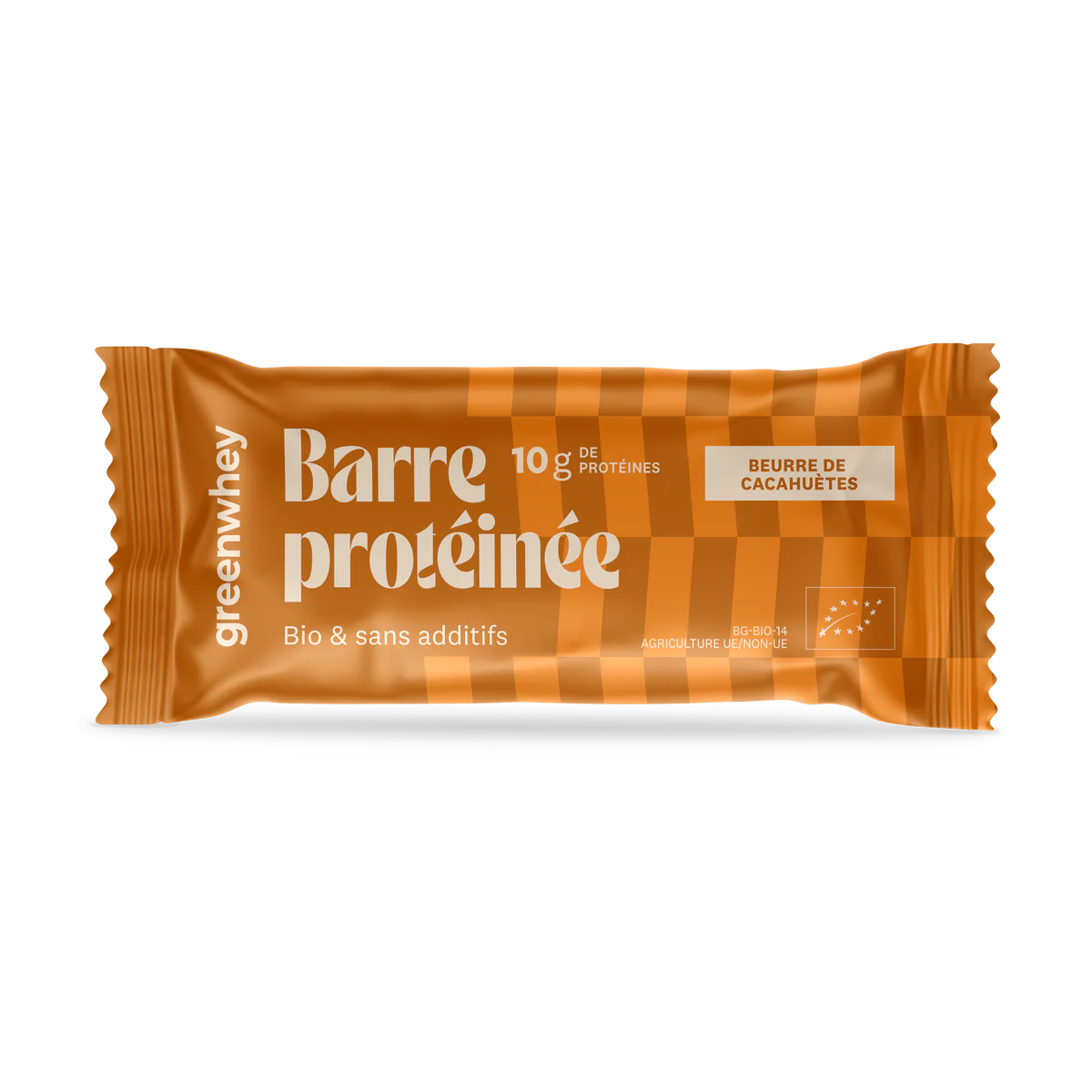 Barres protéinées Bio 50g GreenWhey