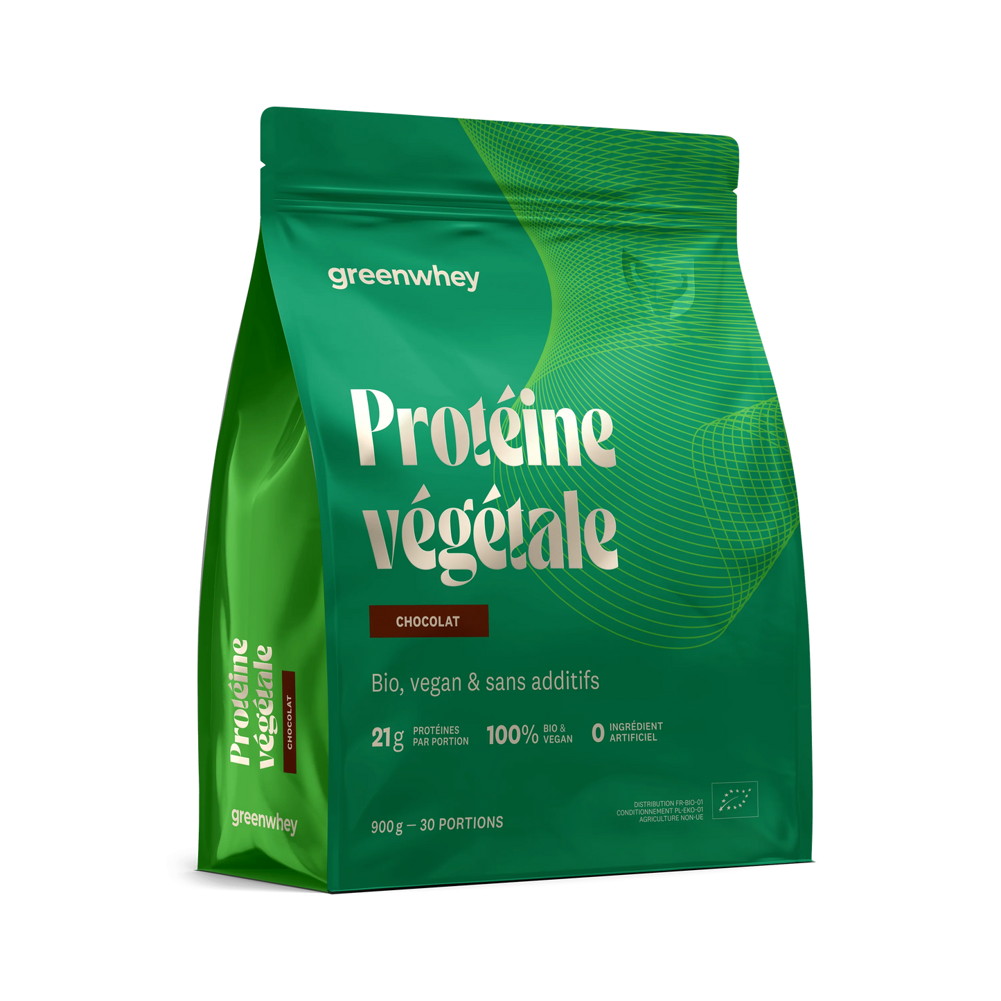 Proteine Végétale Biologique 900g GreenWhey