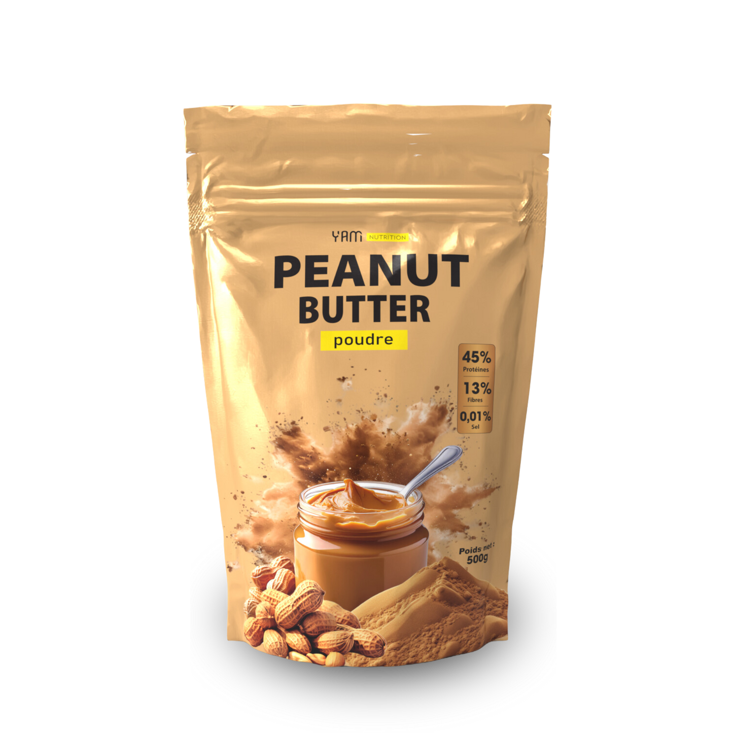 Peanut Butter En Poudre Yam Nutrition 500g