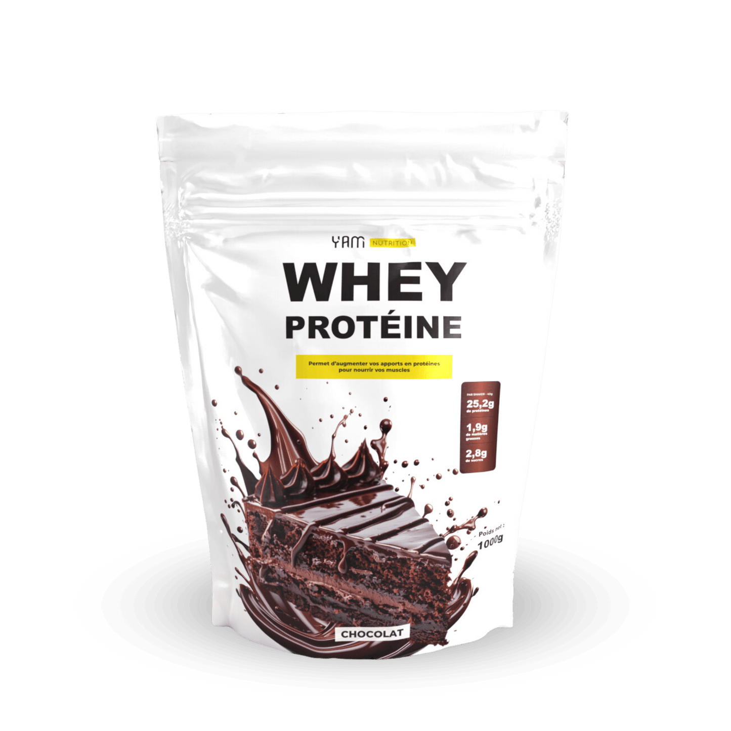 Whey Protéine 1kg Yam Nutrition