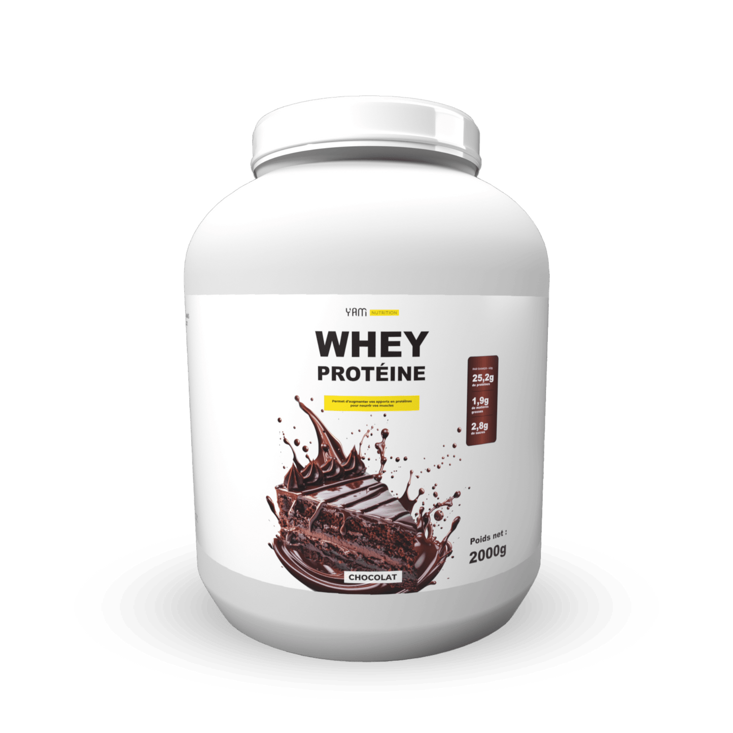 Whey Protéine 2kg Yam Nutrition