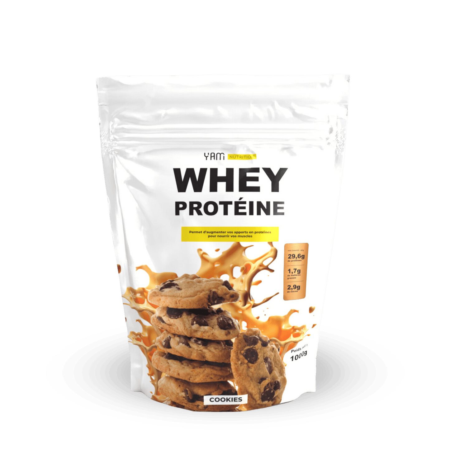 Whey Protéine 1kg Yam Nutrition