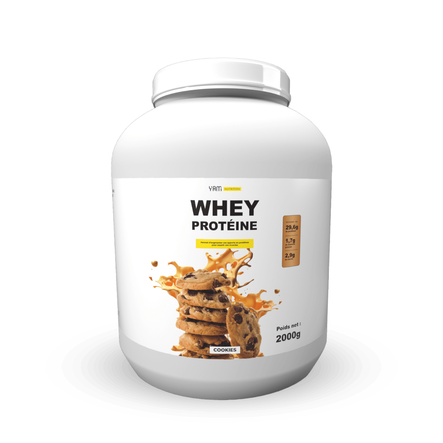 Whey Protéine 2kg Yam Nutrition